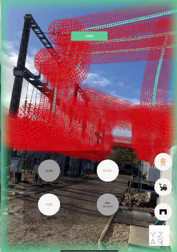 Vue drone, moissonneuse en action